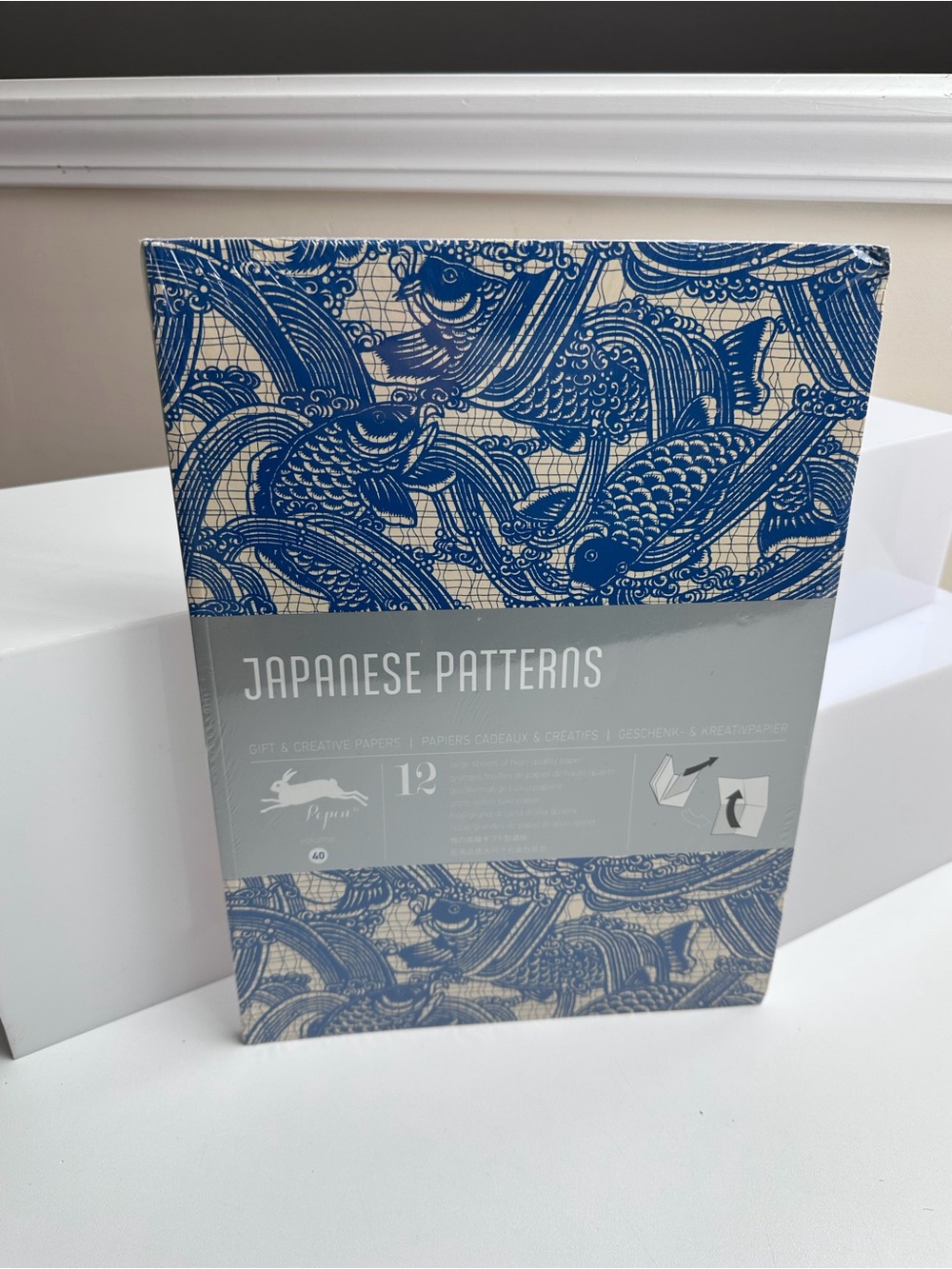Pepin van Roojen Japanese Patterns: Gift & Creative Paper Book Sealed New
